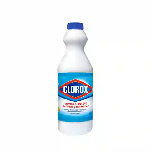 Clorox Blanqueador Elimina el 99% de Virus y Bacterias
