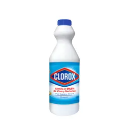 Clorox Blanqueador Elimina el 99% de Virus y Bacterias