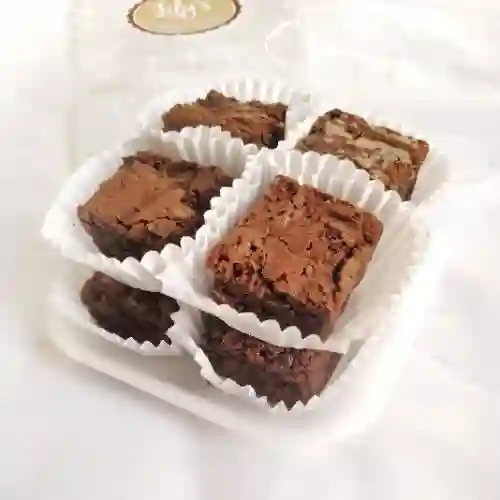 Caja de 8 Mini Brownies Sencillos