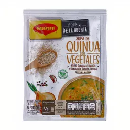 Sopa de Quinua con Vegetales MAGGI® De La Huerta Sobre x 70g