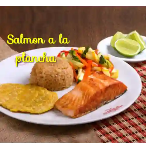 Salmón a la Plancha