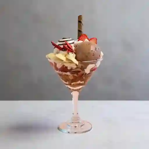 Copa fresa banano