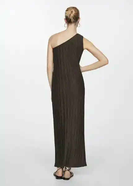 Vestido Almu Khaki Talla S Mujer Mango