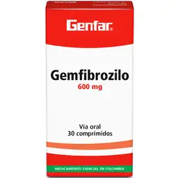 Genfar Gemfibrozilo (600 mg)