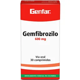 Genfar Gemfibrozilo (600 mg)