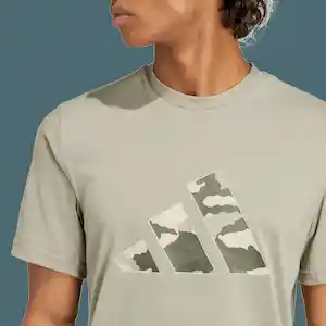 Adidas Camiseta Camo Big Logo T Hobre Gris Talla XL Ref: IW8487