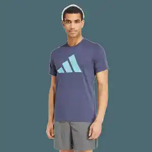 Adidas Camiseta Tr-Es Fr Logo Hombre Azul Talla L Ref: IW3348