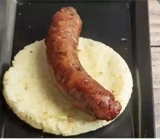 Arepa con Chorizo