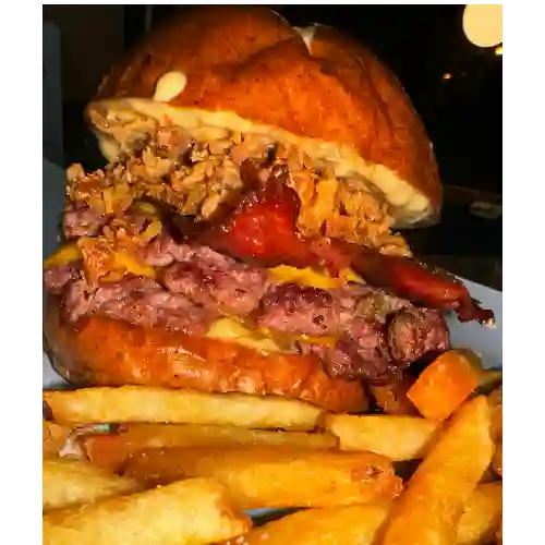 Crispy Onion Burger