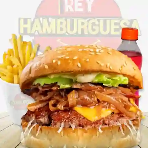 Combo hamburguesa grille  gaseosa