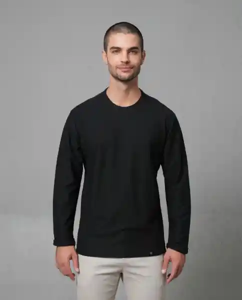 Camiseta Hombre Negro XXL 102G009_NEG194007 Rifle