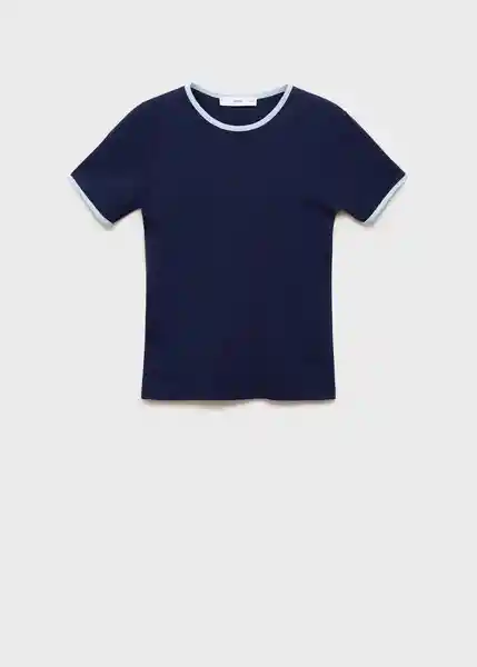 Camiseta Zanic Navy Talla S Mujer Mango