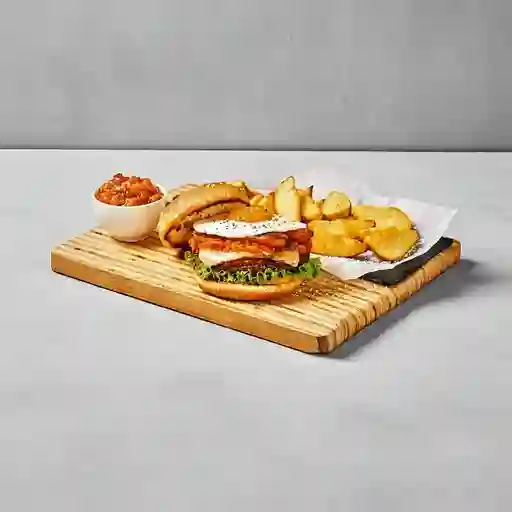 Hamburguesa Tazmania Criolla