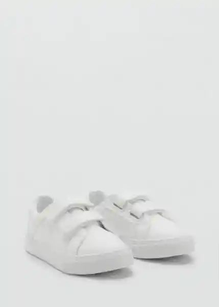 Tenis Deportiva Adamb Blanco Talla 26 Niños Mango