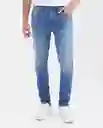 Jean Super Slim Fit- Masculino Azul Frances 28/32 Chevignon