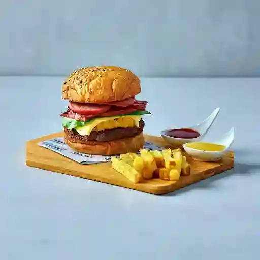 Combo Hamburguesa Madurita