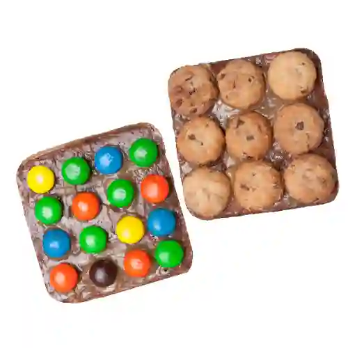 X2 Brownies Unidad Topping