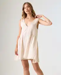 Vestido Mujer Amarillo Talla XL 672G001_AMA120704 Americanino