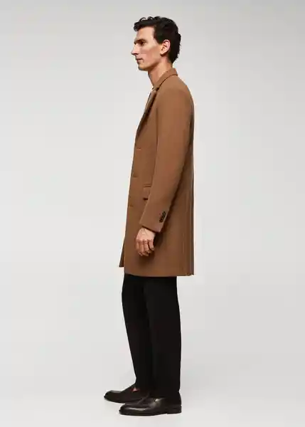 Abrigo Arizona Camel Talla M Hombre Mango