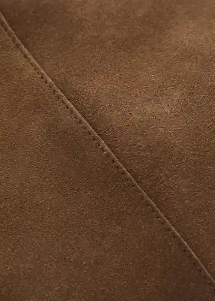 Bolso M Law Musgo Talla 99 Mujer Mango
