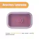 Contenedor  Alimento Plegable Silicona Rojo 800 mL Miniso