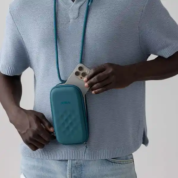 Rollink Bolso Para Celular Azul Oscuro Pequeño