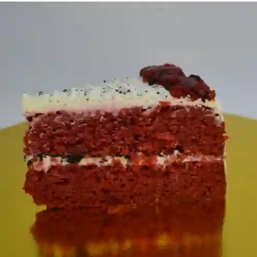 Torta de Red Velvet Porción