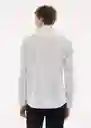 Camisa Play Blanco Talla XXL Hombre Mango