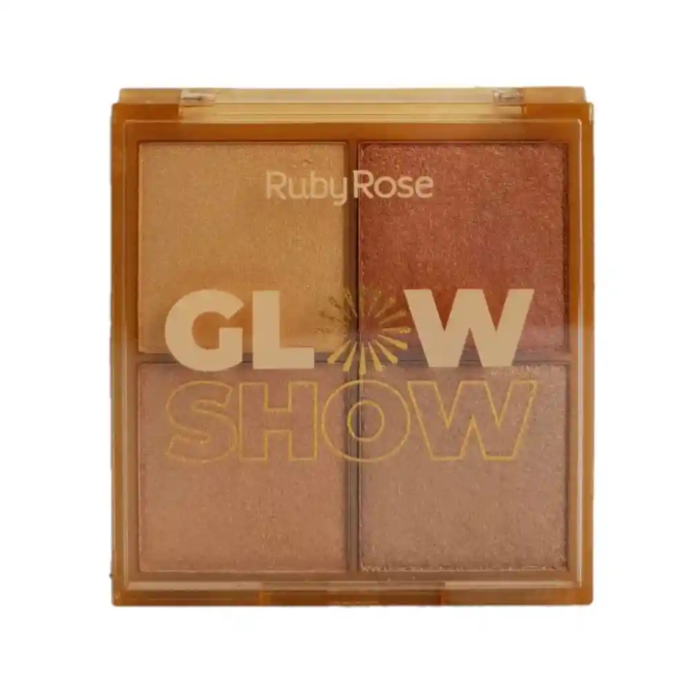 Ruby Rose Paleta de Iluminadores Glow Tri Glow Show 2