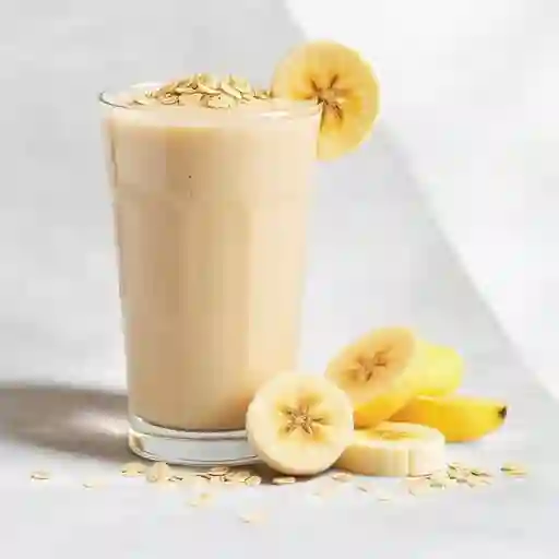 Batido De Proteina, Avena Y Banano