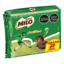 Galletas MILO Anillos rellenas con crema paga 12 lleva 14 Unds x 455g