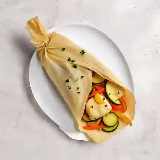 Papillote De Pescado Blanco (Temporada)