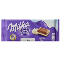 Milka Tableta de Chocolate Con Yogurt