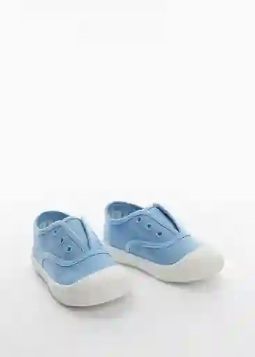 Zapatos Deportiva Betty Turquesa Talla 21 Niños Mango