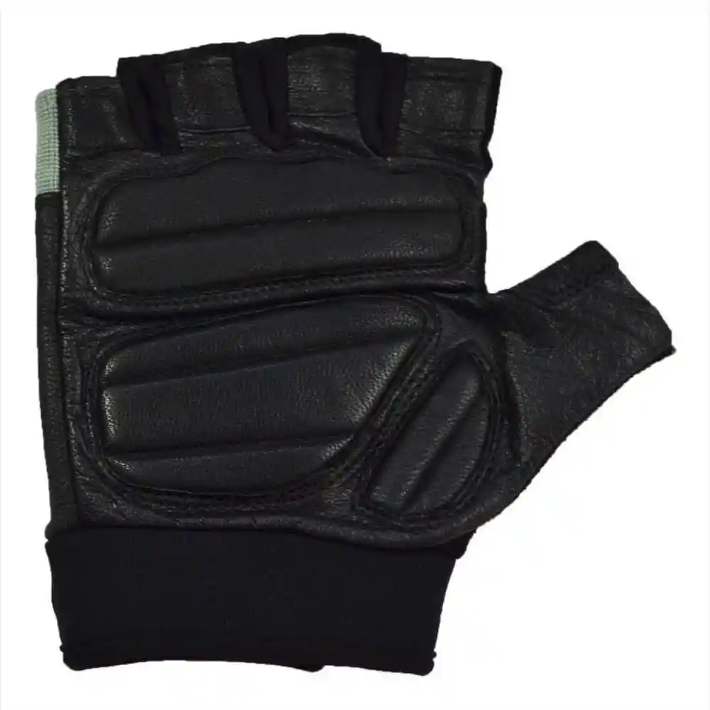 K6 Guantes Para Gimnasio De Cuero Gym Ice Fusion Verde Talla S