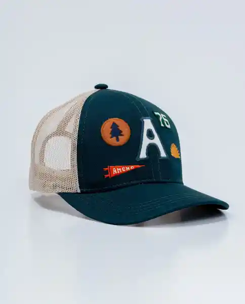 Gorra Hombre Verde Talla M 752F502 Americanino