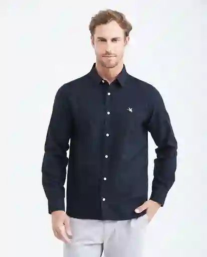 Camisa Oxford Duck Negro Noche Ultraoscuro M Chevignon