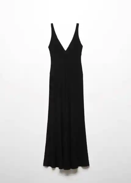 Vestido Vbbolton Negro Talla M Mujer Mango