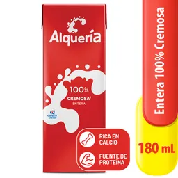 Leche Entera Alqueria Tetrapack 180 ml