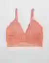 American Eagle Bralette Triangle Pads Rojo Frambuesa M 3171