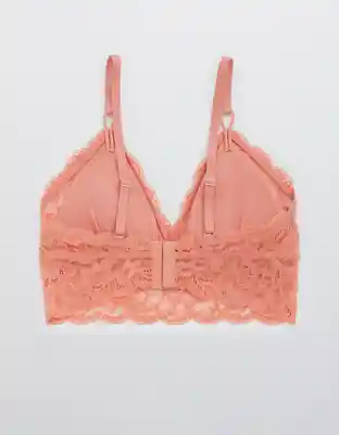 American Eagle Bralette Triangle Pads Rojo Frambuesa M 3171