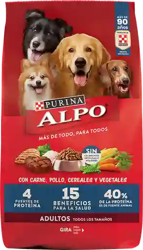 Alpo Alimento Para Perro Adultos Todos Los Tamaños