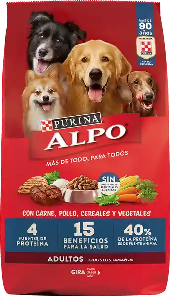 Alpo Alimento Para Perro Adultos Todos Los Tamaños