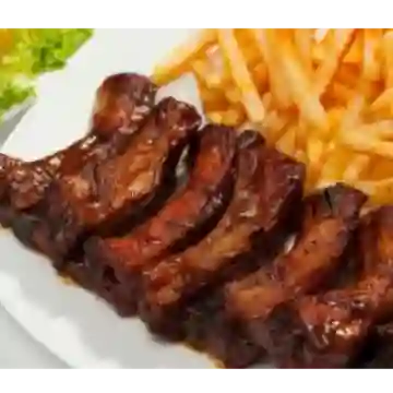 Costilla de Cerdo a la BBQ a la Carta