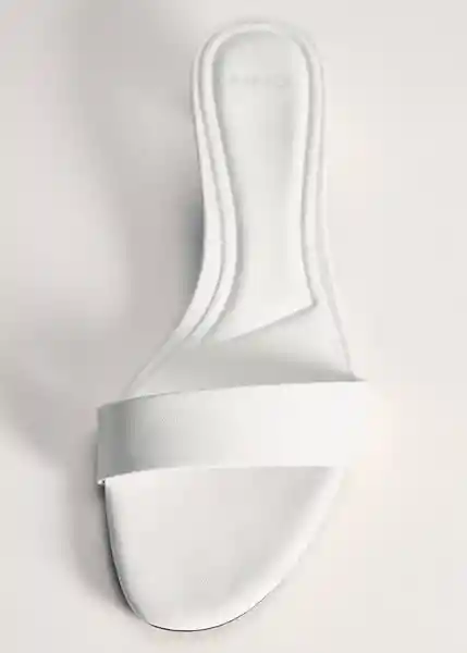 Sandalias Ana1 Blanco Talla 38 Mujer Mango