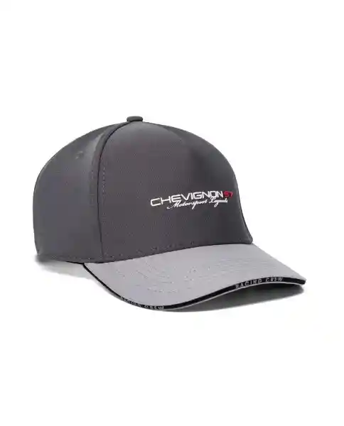 Gorra Ch Racing Unisex Gris Asfalto Oscuro Talla M Chevignon