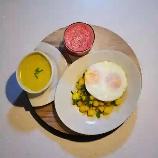 Menú Del Día Vegetariano,a Partir de 12m