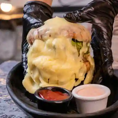 Hamburguesa Gratinada