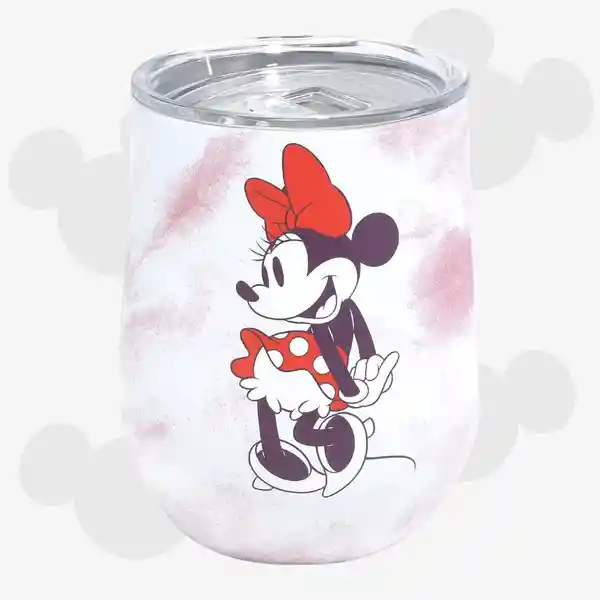 Corkcicle Vaso Stemless Minnie Tie Dye 12 Oz