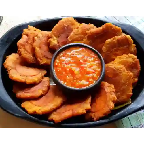 Patacones con Ahogado